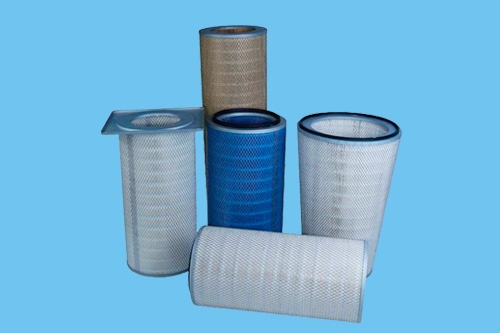 Hepa cone style air filter for gas turbine