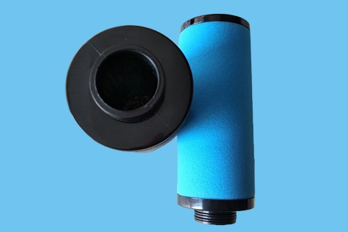 Replacement compressed air filter element