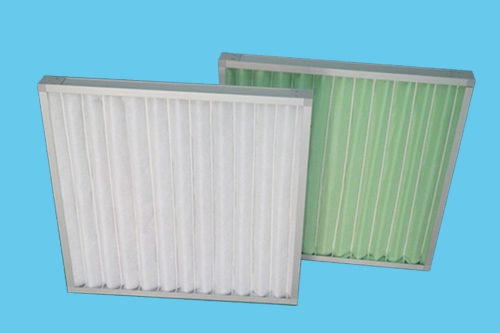 Primary-efficiency panel filter
