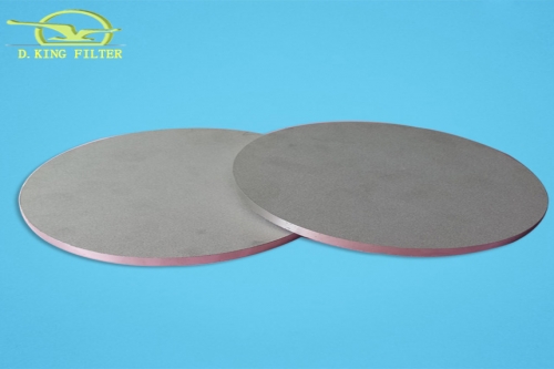 Direct filtration and simple process stainless steel sintered filter disc