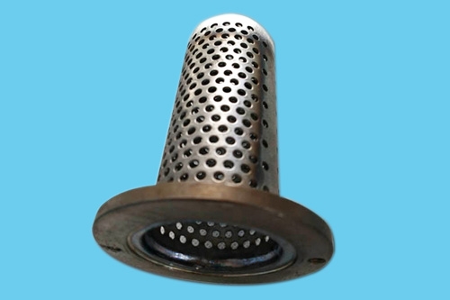 Flange Top Perforated Metal Cylinder Filter