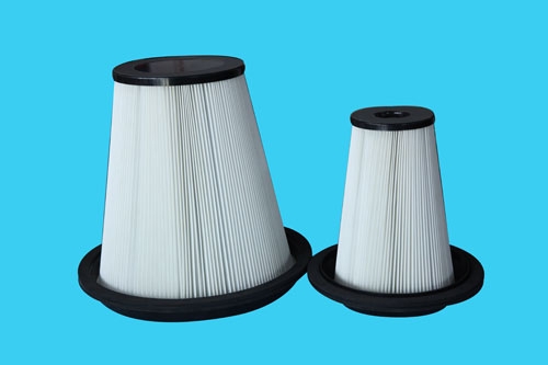 Conical Air Filter Pleated Air Purifier Hepa Filter S26&S13